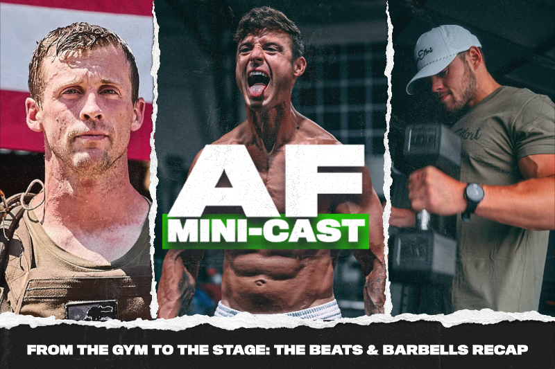 From the Gym to the Stage: The Beats & Barbells Recap | THE AF MINI-CAST